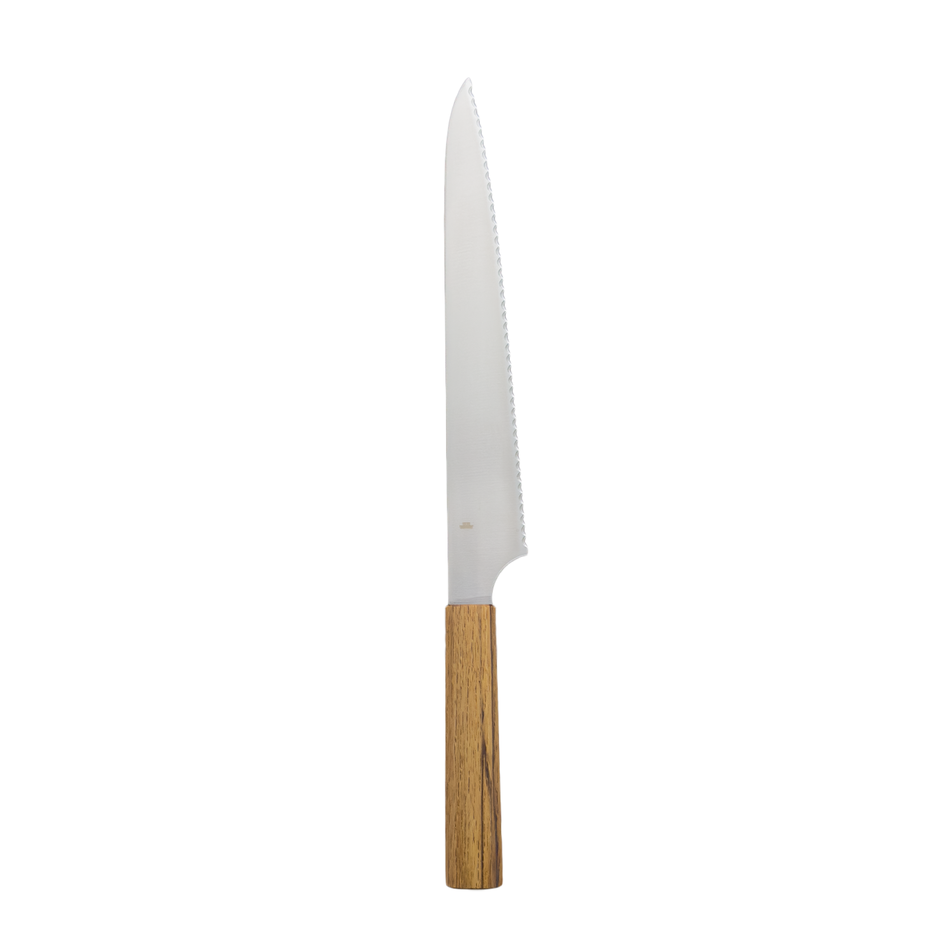 SANETSU Bread Knife With Oak Wood Handle