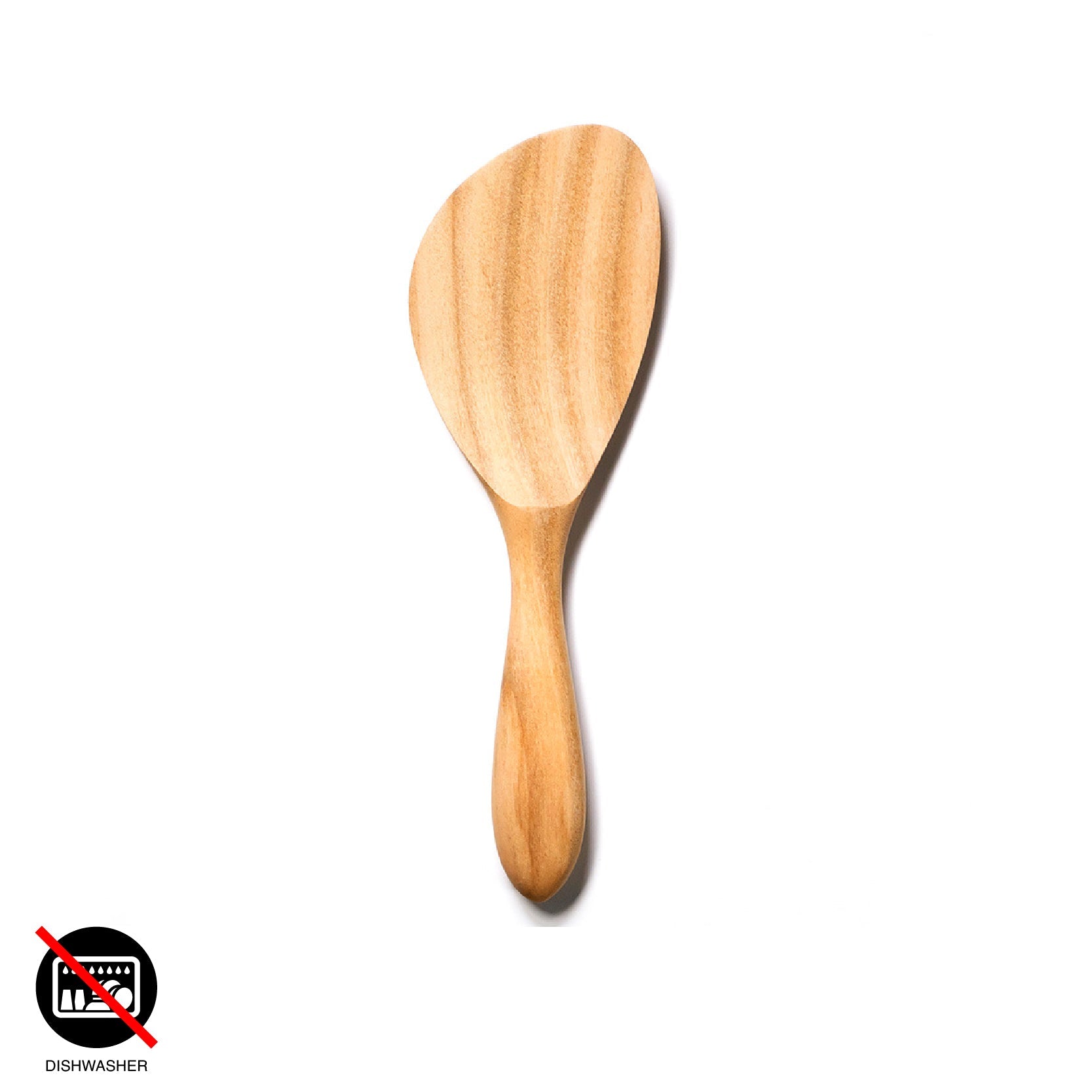 MIYAJIMA-KOUGEI Cherry Wood SLANTED Rice Spatula