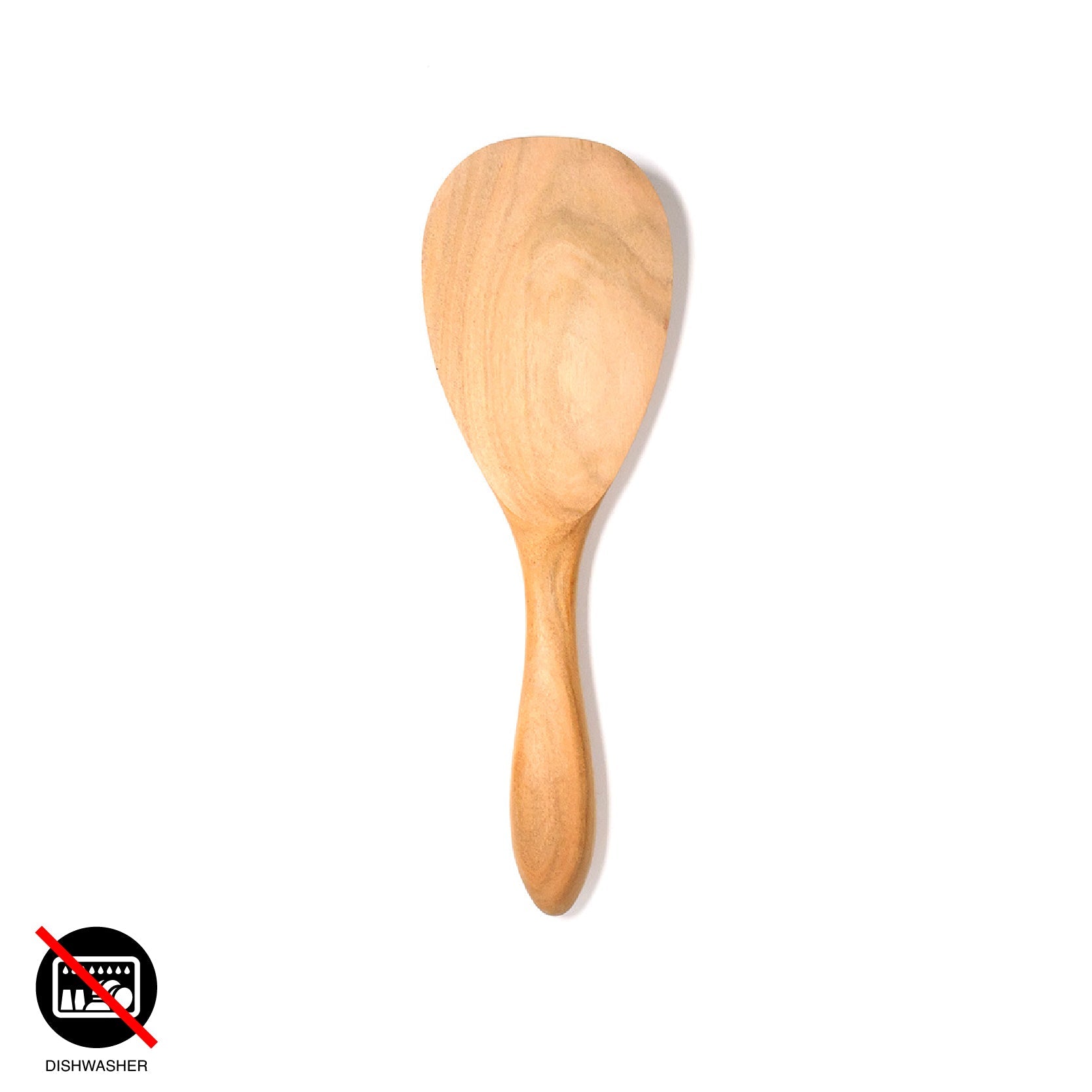 MIYAJIMA-KOUGEI Cherry Wood Rice Paddle With Round Handle