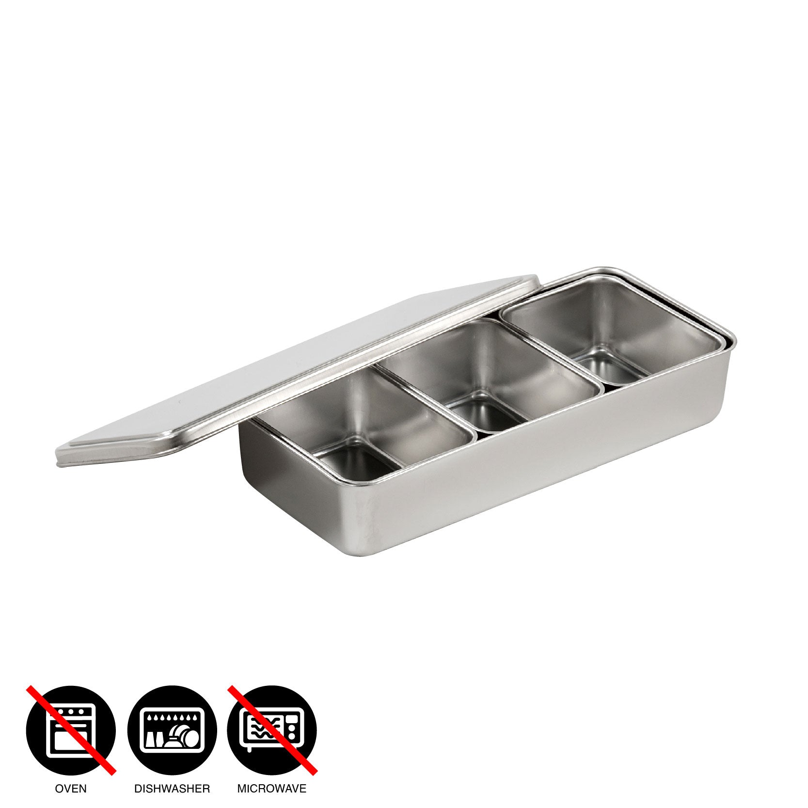 CLOVER Stainless Steel Container Set No.0 3pcs