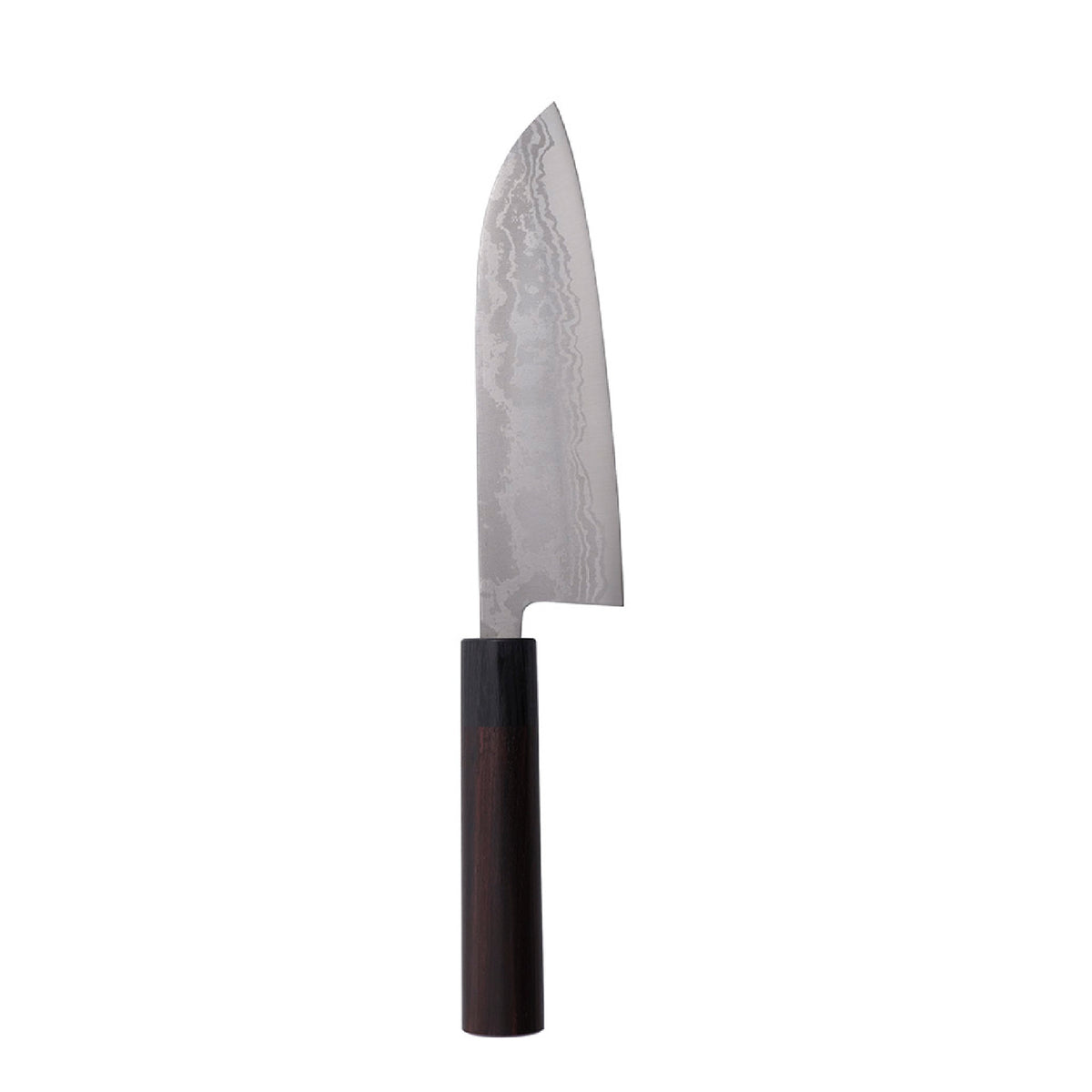 釜浅商店☆安来鋼出刃包丁150mm/黒水牛柄☆元箱有り☆