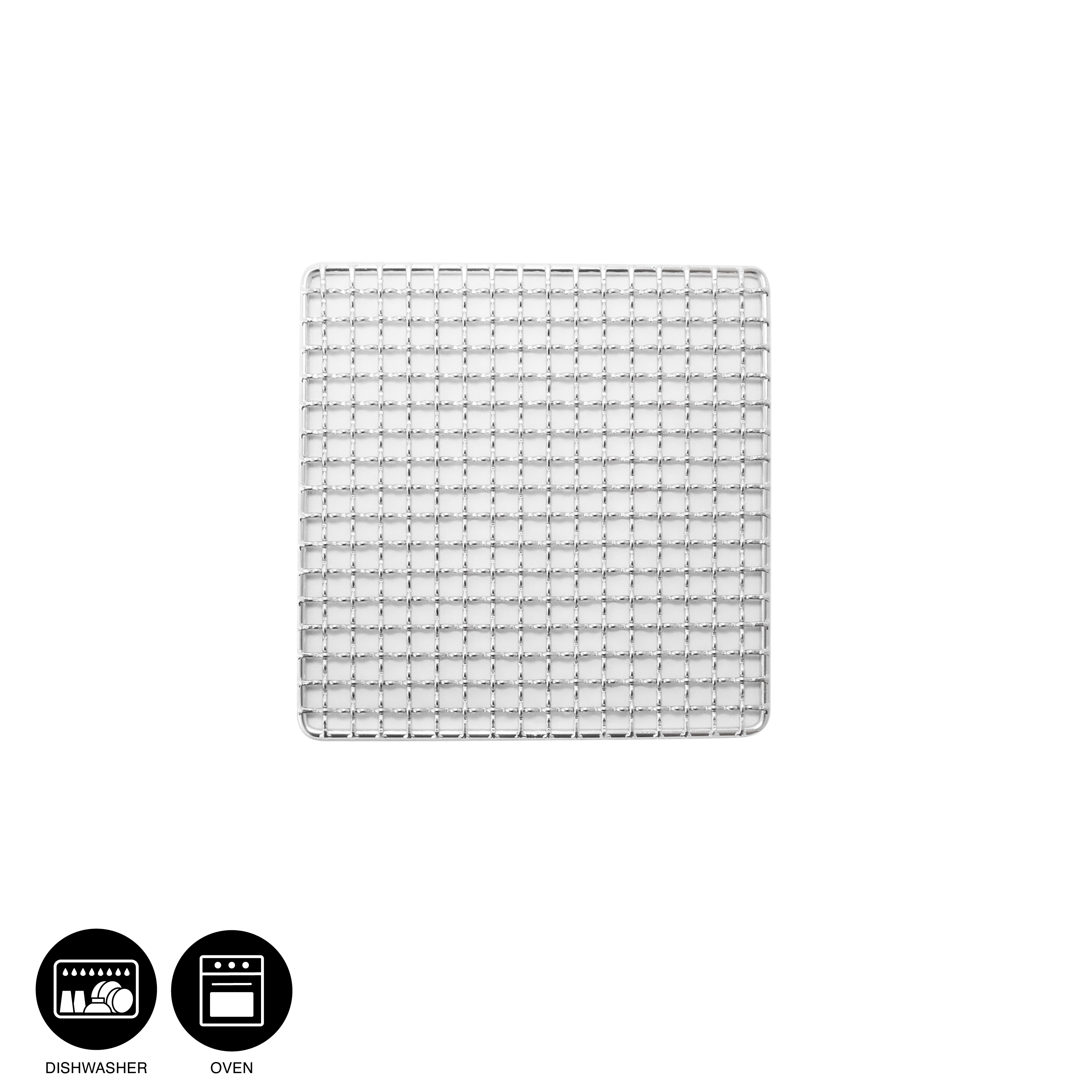 Stainless square grid