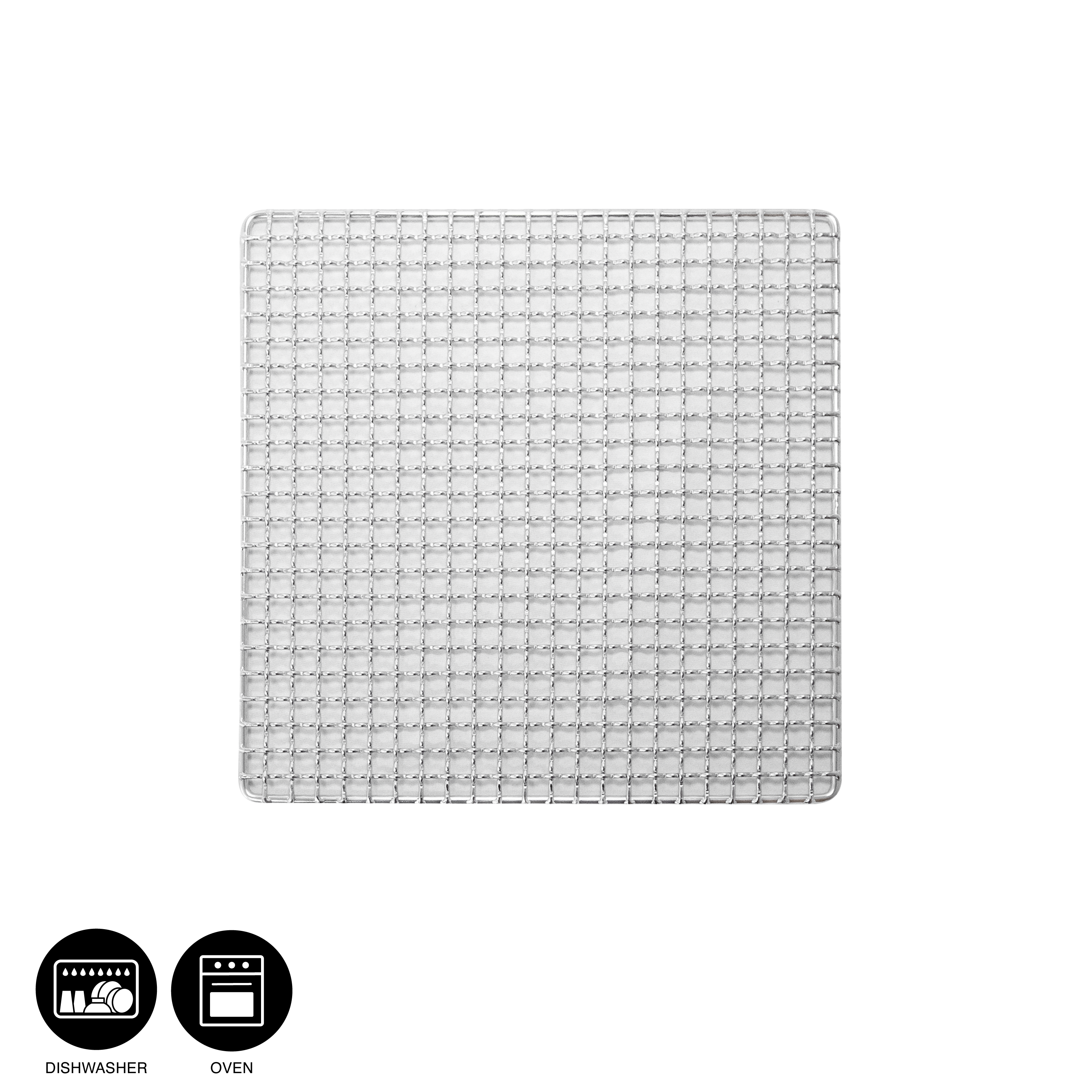 Stainless square grid