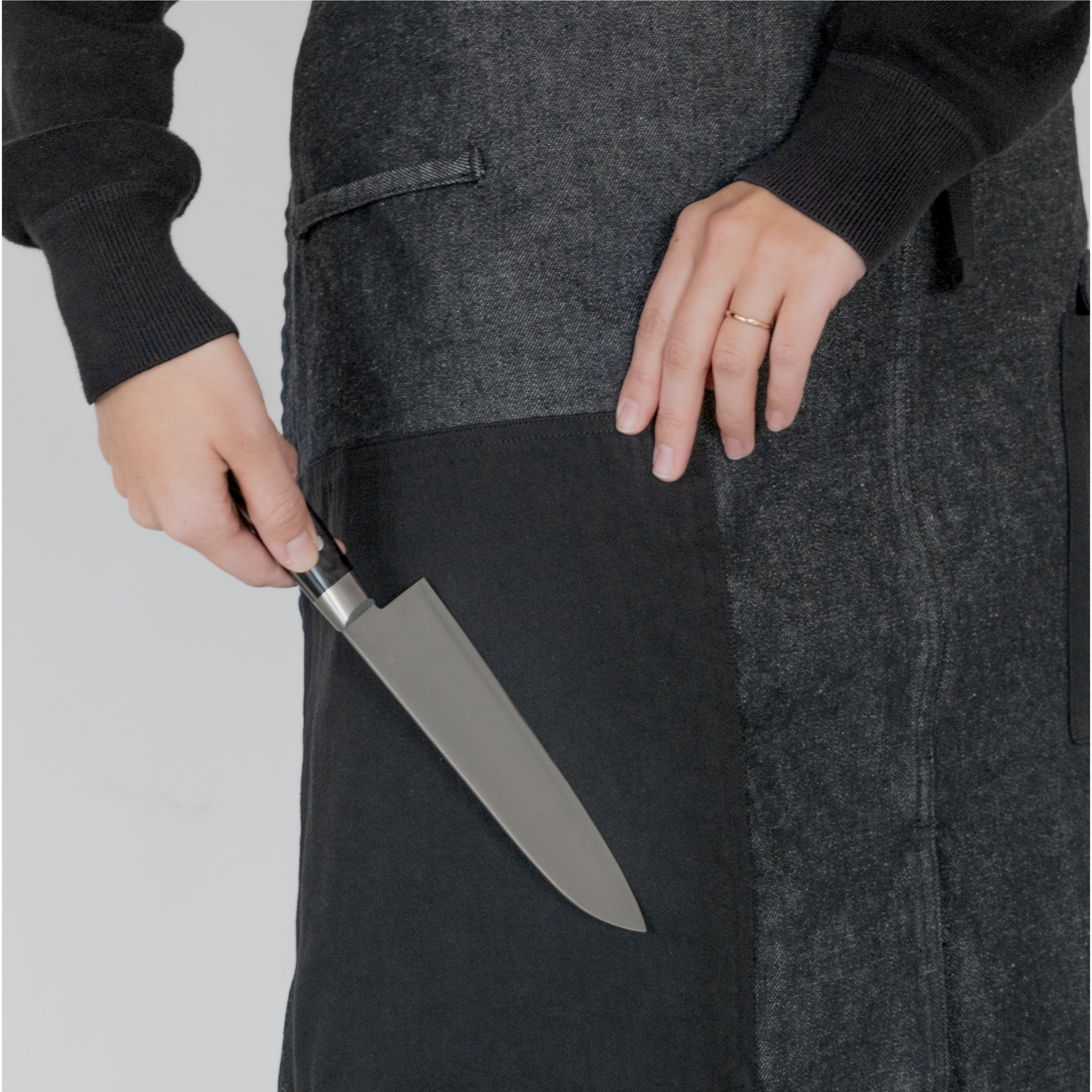 釜浅の研ぎ師エプロン