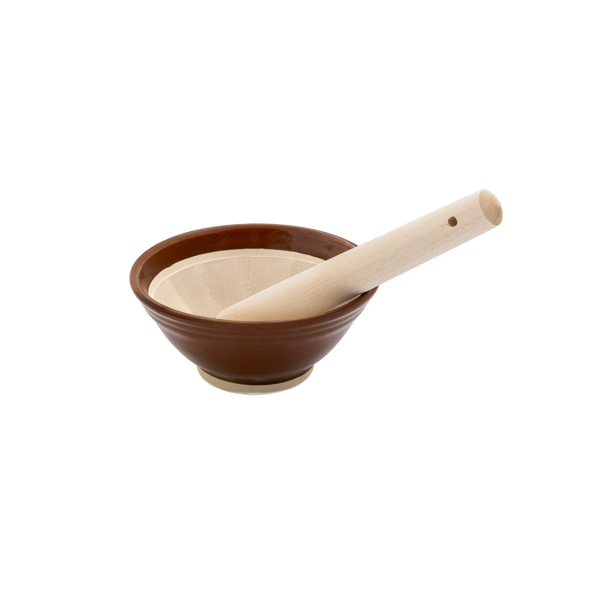 元重すり鉢赤茶セット