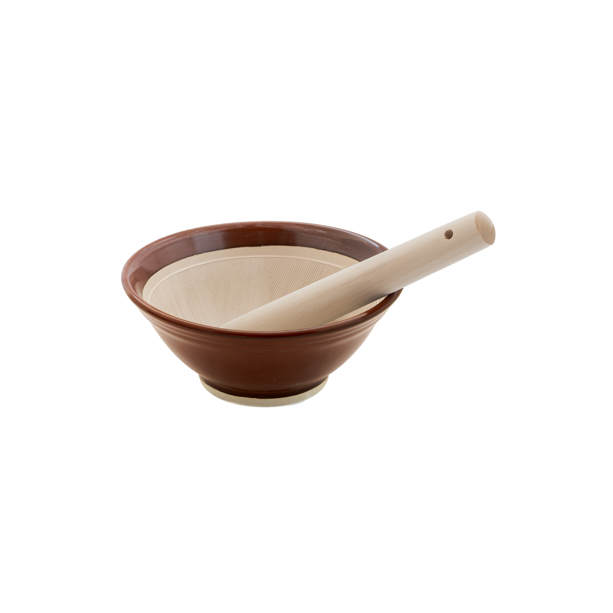 元重すり鉢赤茶セット
