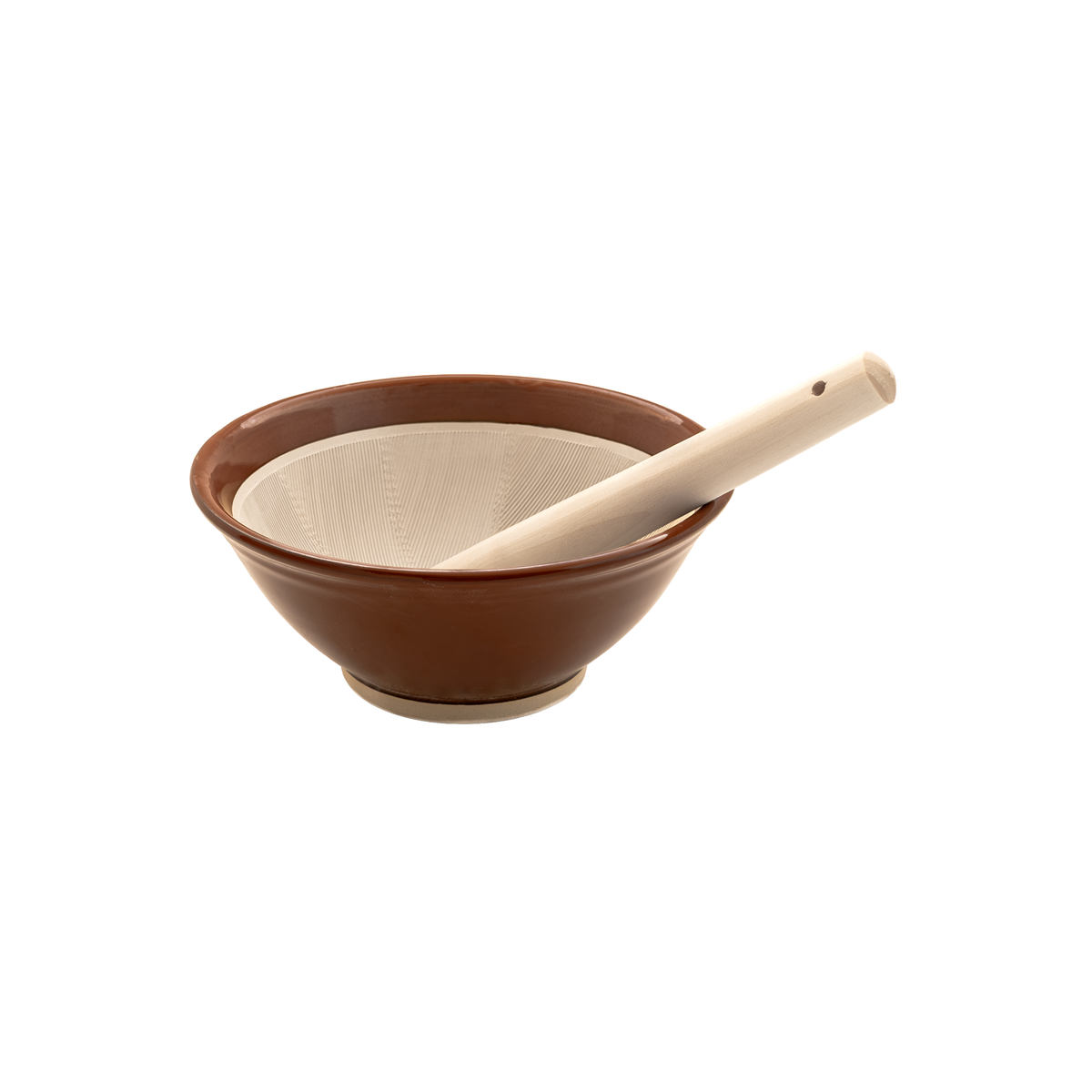 元重すり鉢赤茶セット