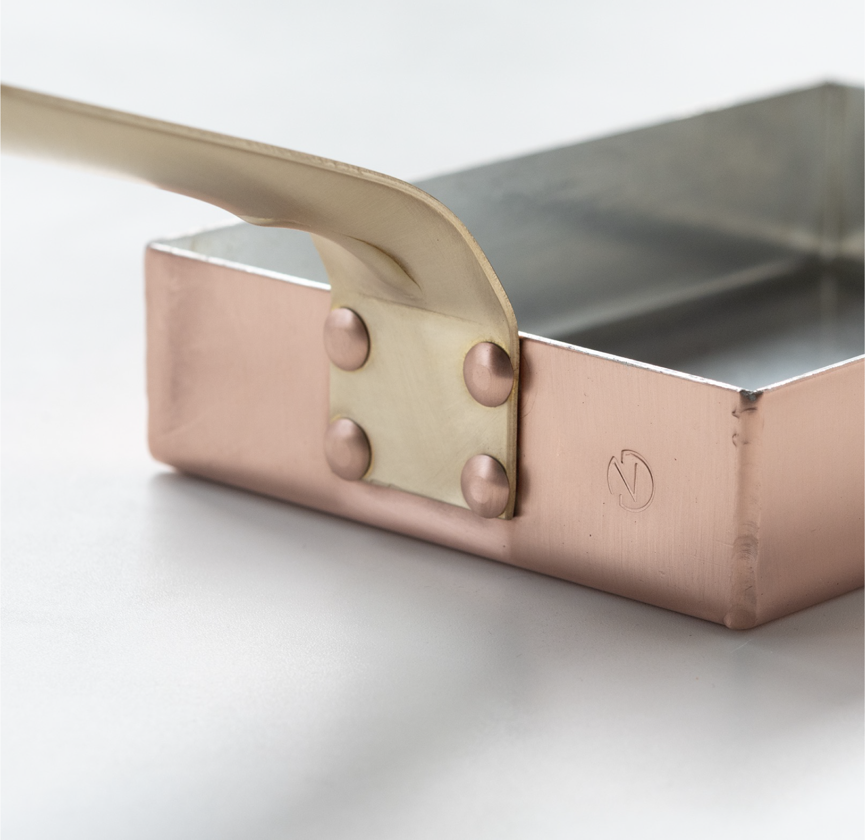 真鍮取手玉子焼器 関西型