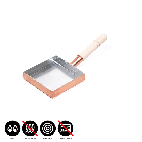 銅厚手たまご焼器