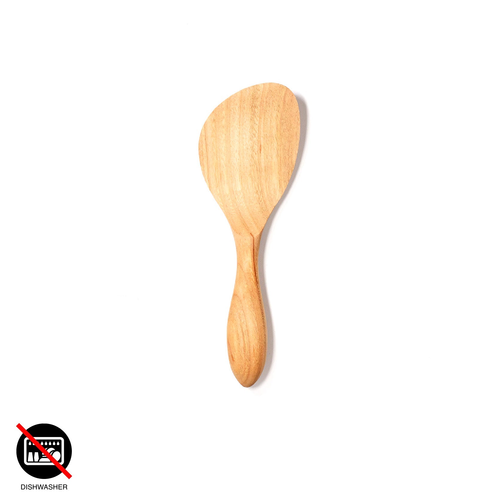 MIYAJIMA-KOUGEI Cherry Wood SLANTED Rice Spatula